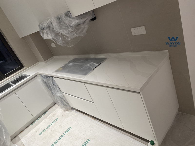Cocina de un apartamento en Shanghái