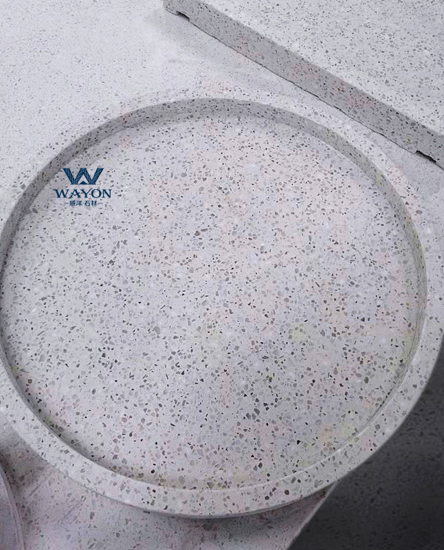 Tablero de mesa de terrazo
