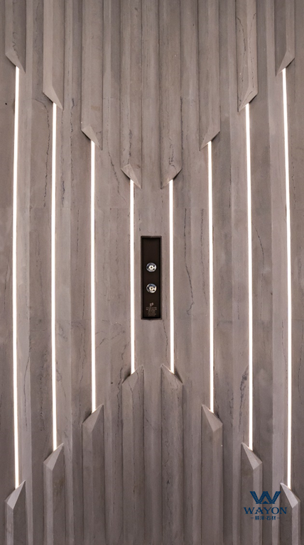 Proyecto de piedra de cemento del hotel W de Changsha