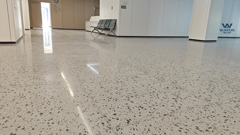 Proyecto de suelo de terrazo del Hospital Hanshou Geer de Changde