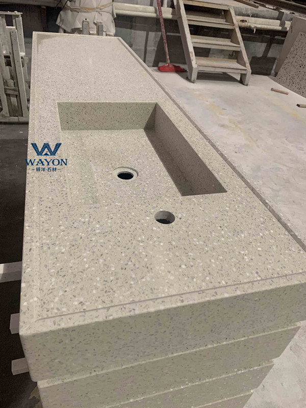 Lavabo de terrazo
