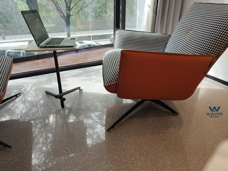 Proyecto de casa de familia de diseño en terrazo Xi'an On The Way (WT255 Iwayama Snow)