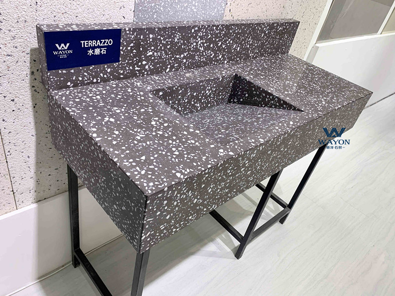 Lavabo de terrazo