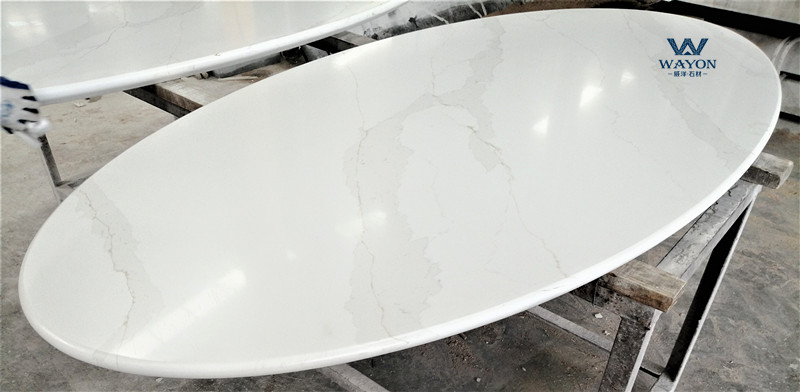 Tablero de mesa de cuarzo