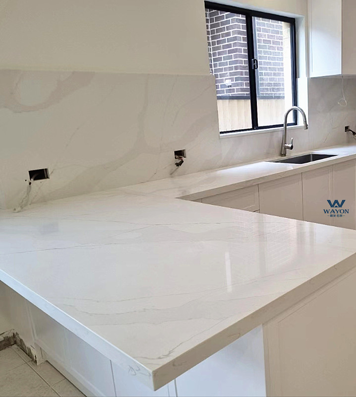 Caso residencial de Australia (WG466 Calacatta Gold)
