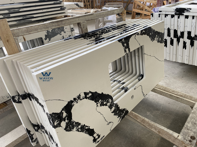 Encimera de cuarzo para tocador (WG510 River Valley)