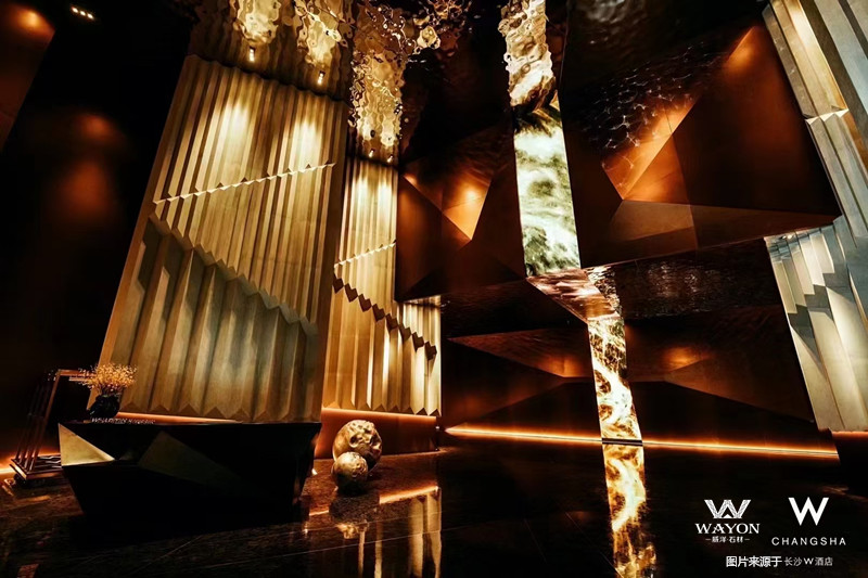 Proyecto de piedra de cemento del W Hotel Changsha
