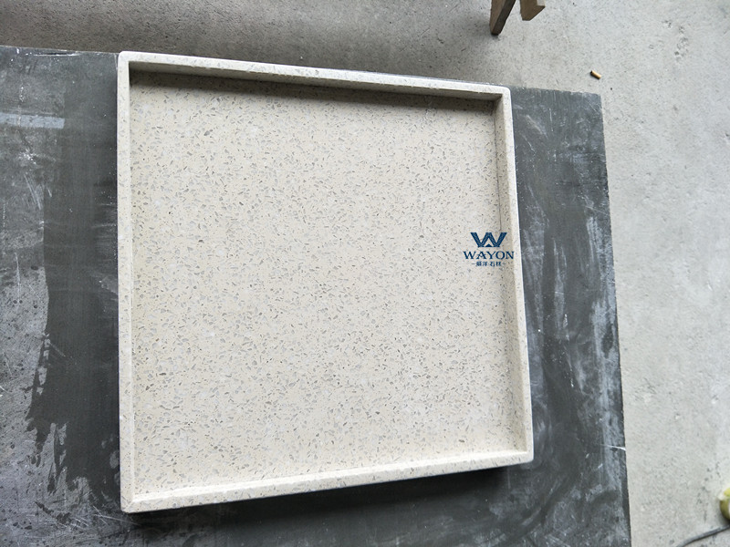 Encimera de mueble de terrazo