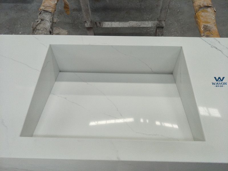 Encimera de cuarzo para tocador