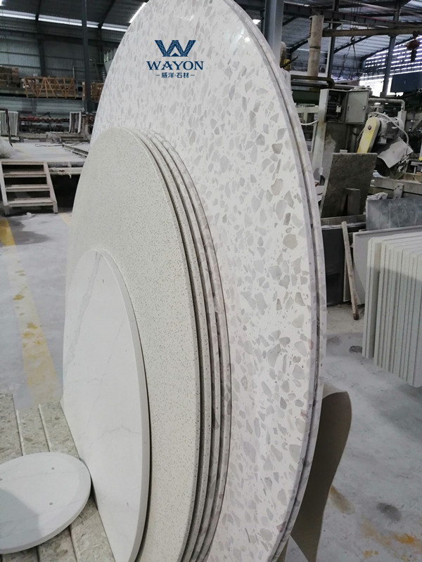 Tablero de mesa de terrazo