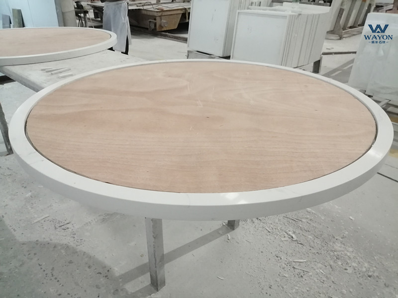 Tablero de mesa de cuarzo