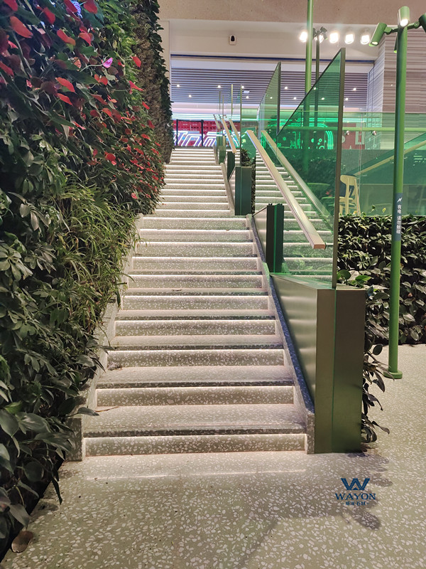 Proyecto de terrazo My+Place de Xi'an (WT277 Pines green)