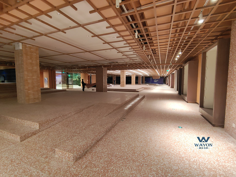 Proyecto de terrazo My+Place de Xi'an (WT276 Shiraishi Pink)