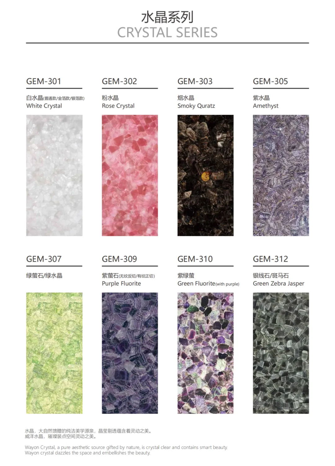 Fabricante chino de piedras preciosas de cristal