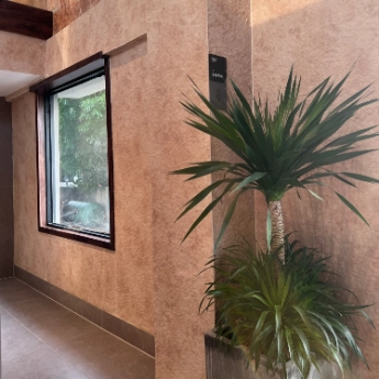 Superficies de paredes interiores de hoteles Casos Wayon