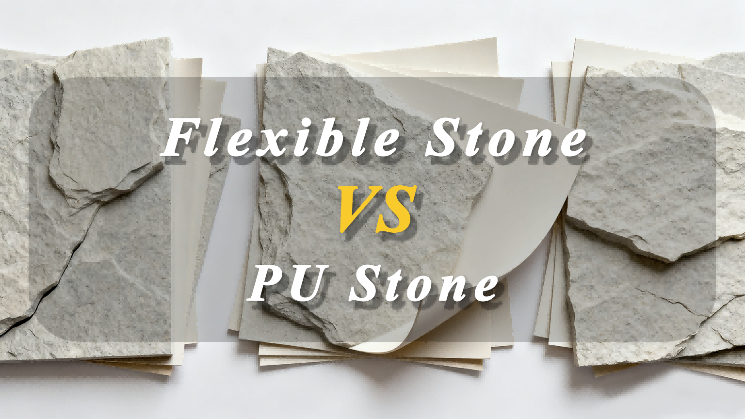 Piedra de poliuretano frente a piedra flexible: ¿Cuál es mejor para revestimientos de paredes decorativos modernos?