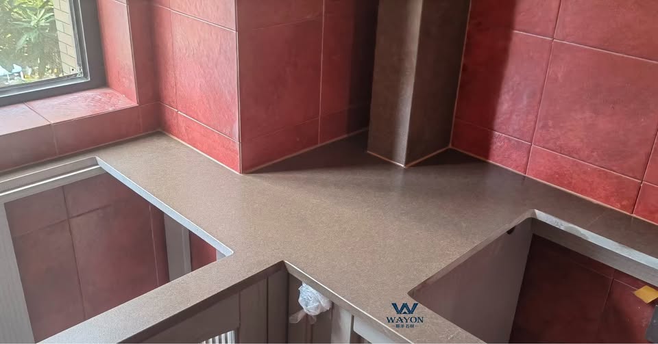 Encimera de cuarzo premium para cocinas de lujo | Wayon Stone