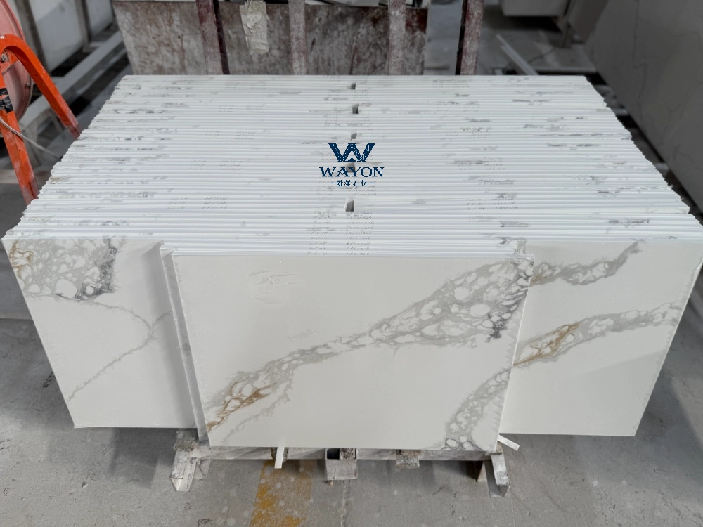 Tabla de especificaciones de piedra de cuarzo (WG538 Borage Platinum)