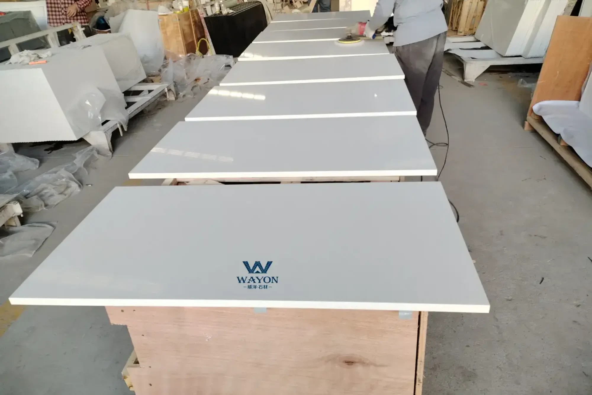 encimera de cuarzo para muebles