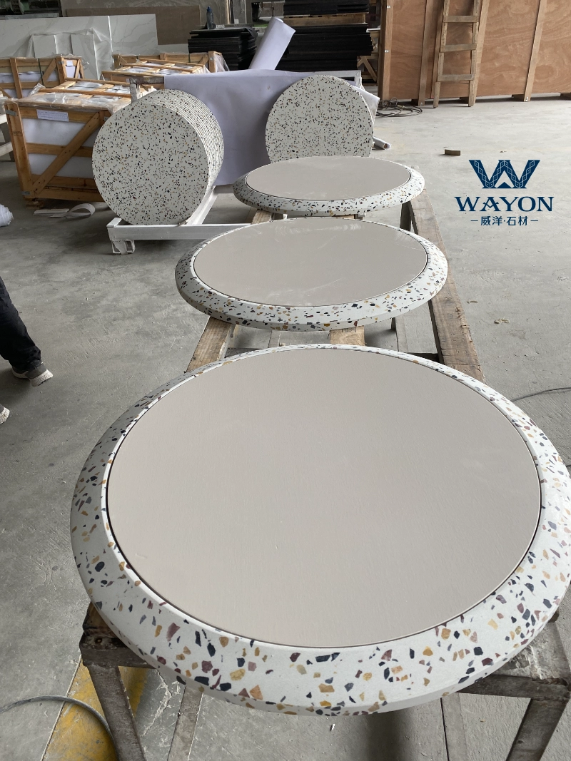 Tablero de terrazo WT246 Roman Rainbow