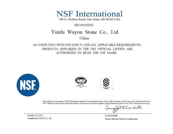 Wayon Stone: Solución de piedra de cuarzo segura y duradera