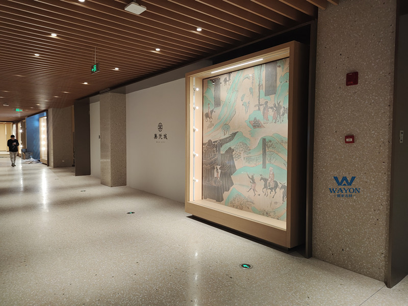 Proyecto de terrazo Xi'an My+Place (WT278 Iwayama jade)