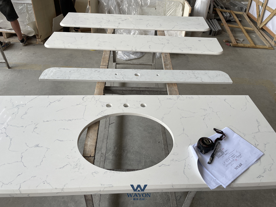 Encimera de cuarzo (WG377 Arabesecato)