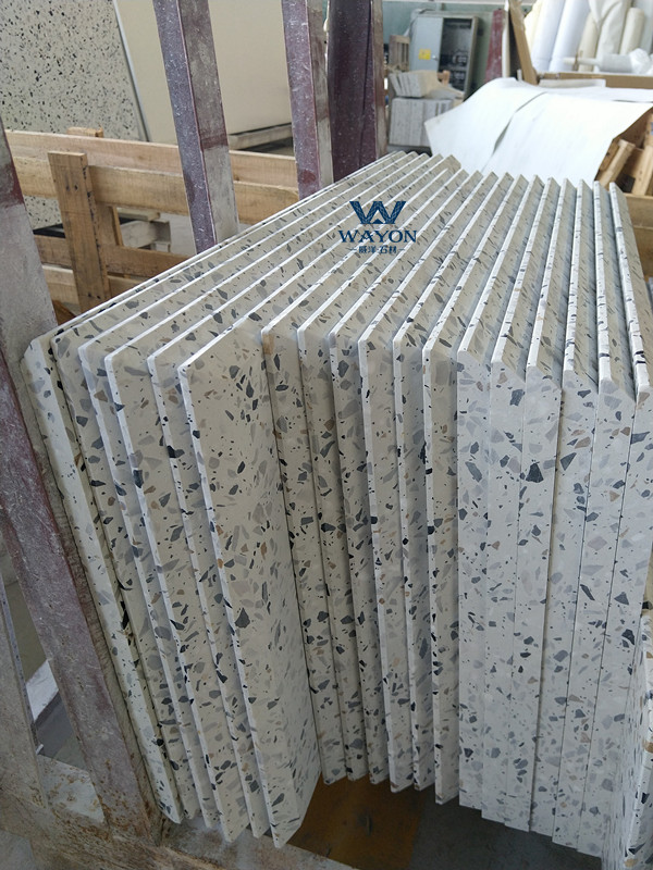 Tablero de mesa de terrazo