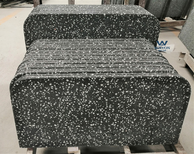 Tablero de mesa de terrazo
