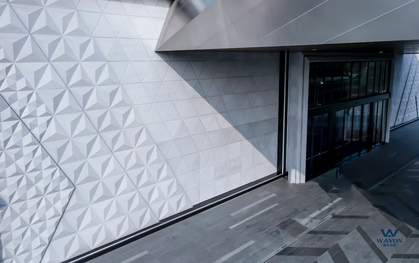 Proyecto de piedra de cemento del hotel W de Changsha