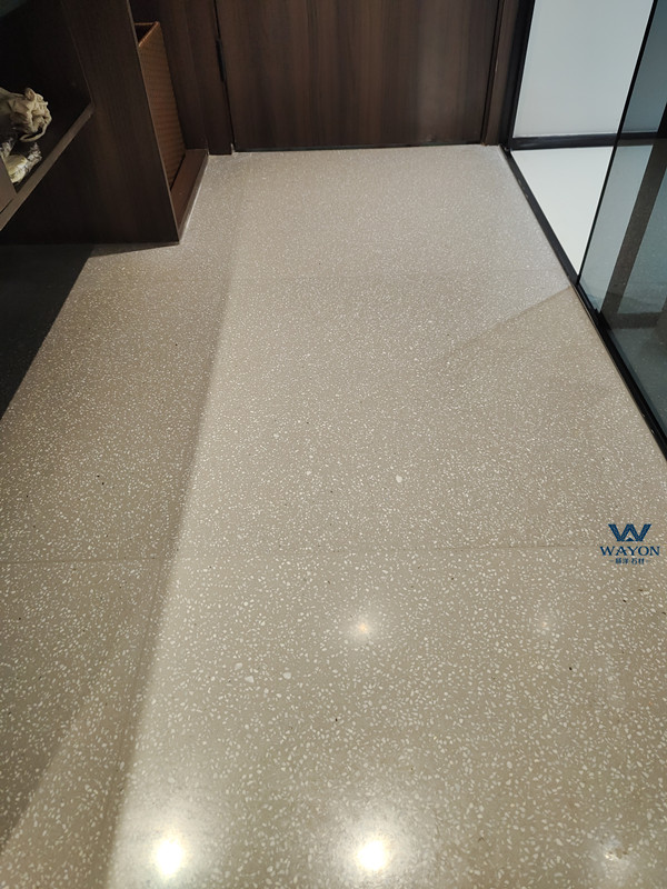 Proyecto de casa de familia de diseño en terrazo Xi'an On The Way (WT255 Iwayama Snow)