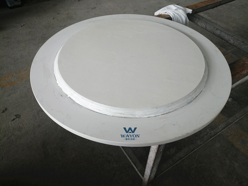 Tablero de mesa de cuarzo