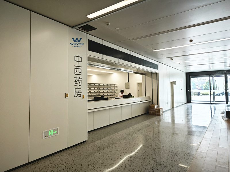 Proyecto de encimera de piedra artificial del Hospital Hanshou Geer de Changde