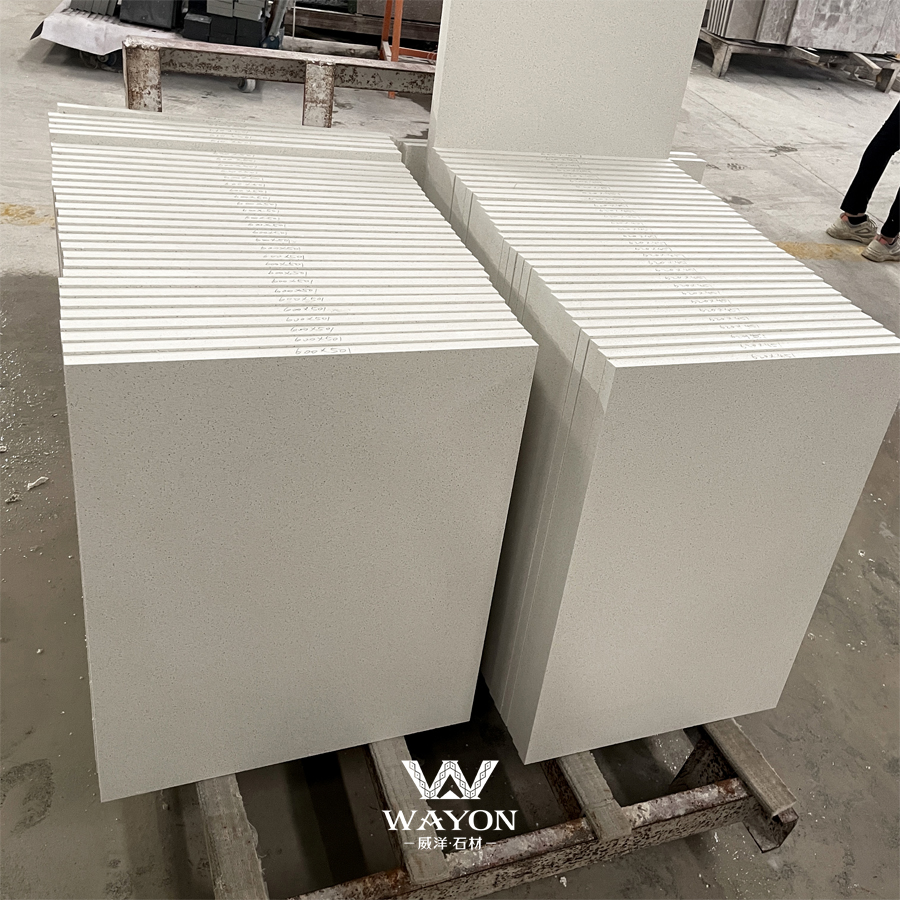 Azulejo de cuarzo (WG027 Classic White)