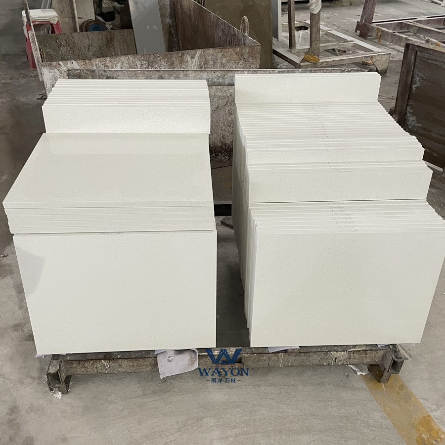 Azulejo de cuarzo (WG027 Classic White)