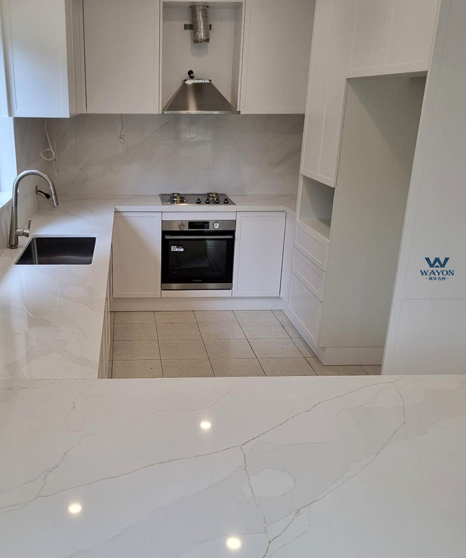 Caso residencial de Australia (WG466 Calacatta Gold)