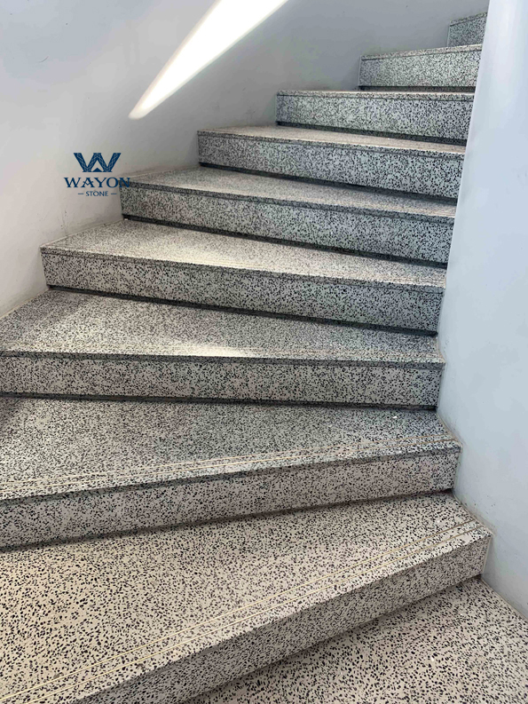 Producto Wayon Terrazzo: escaleras de terrazo