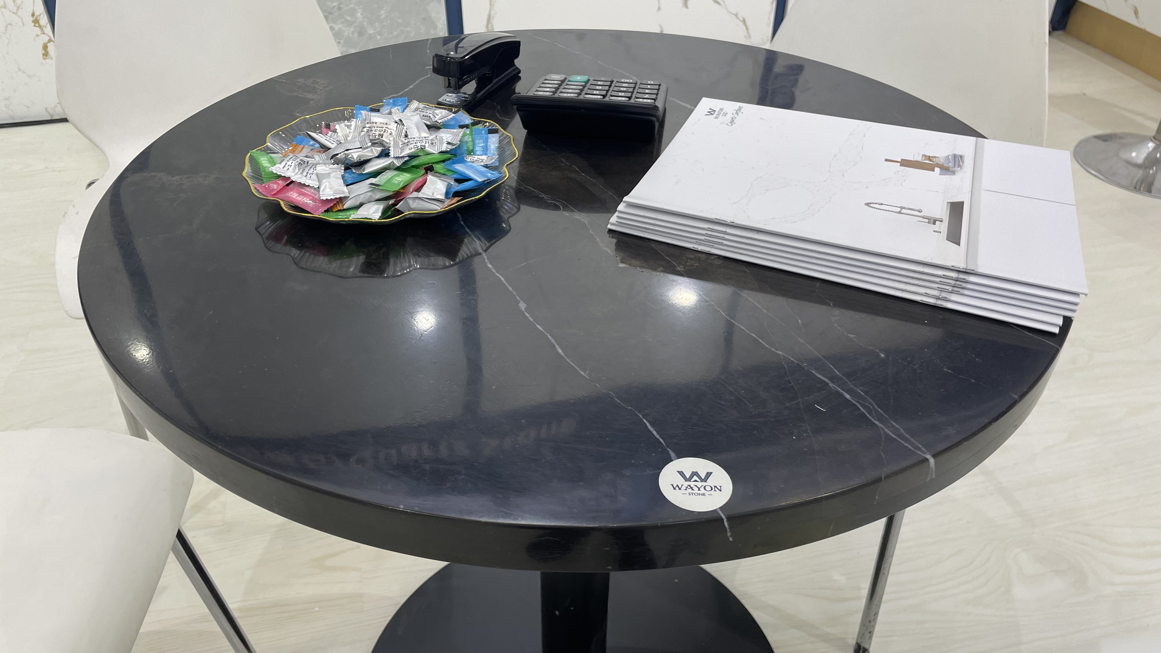 Tablero de mesa de mármol