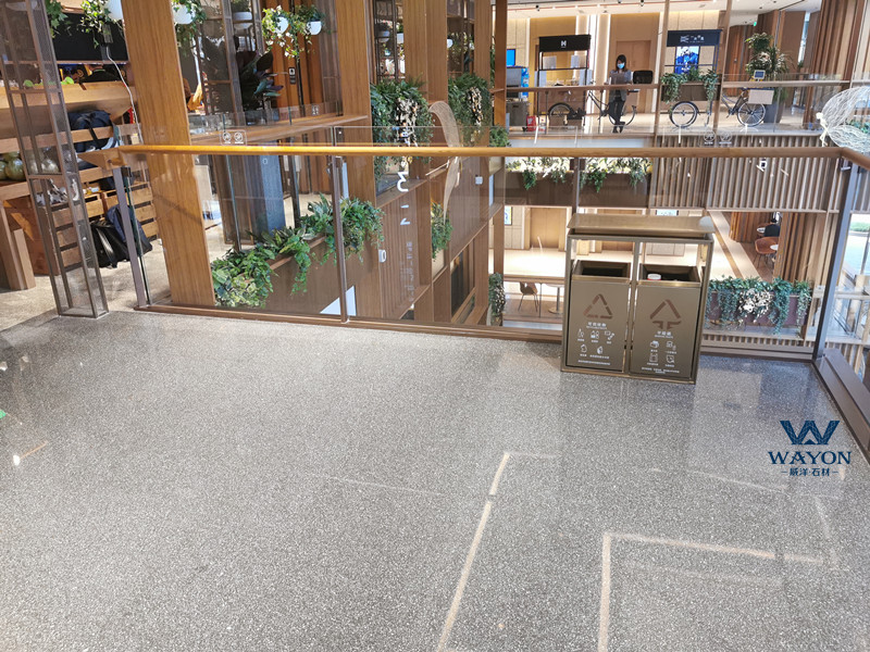Proyecto de terrazo de Xintiandi·Shanghai (WT265 Sunday Grey)