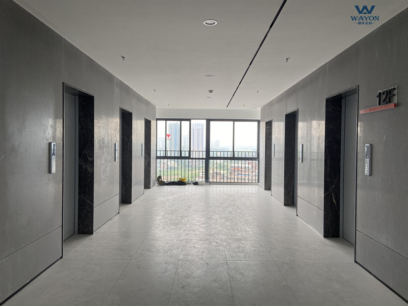 Caso de proyecto de piedra de cemento: Edificio de dormitorios nº 2 de la Escuela de Negocios de Guangzhou