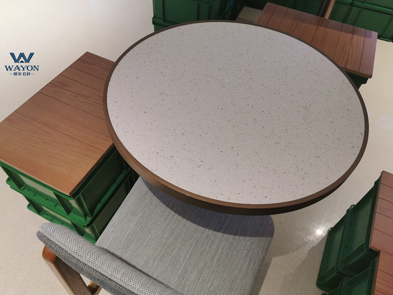 Tablero de mesa de terrazo