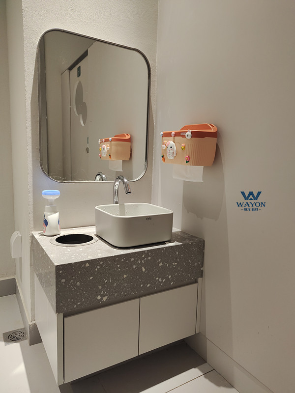 Proyecto de terrazo Xi'an My+Place (WT278 Iwayama jade)