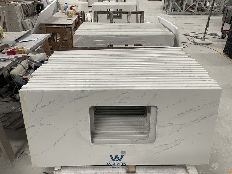 Encimera de cuarzo para tocador (WG515 Northridge)