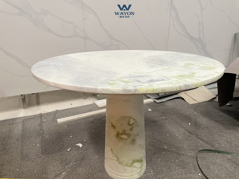 Tablero de mesa de mármol