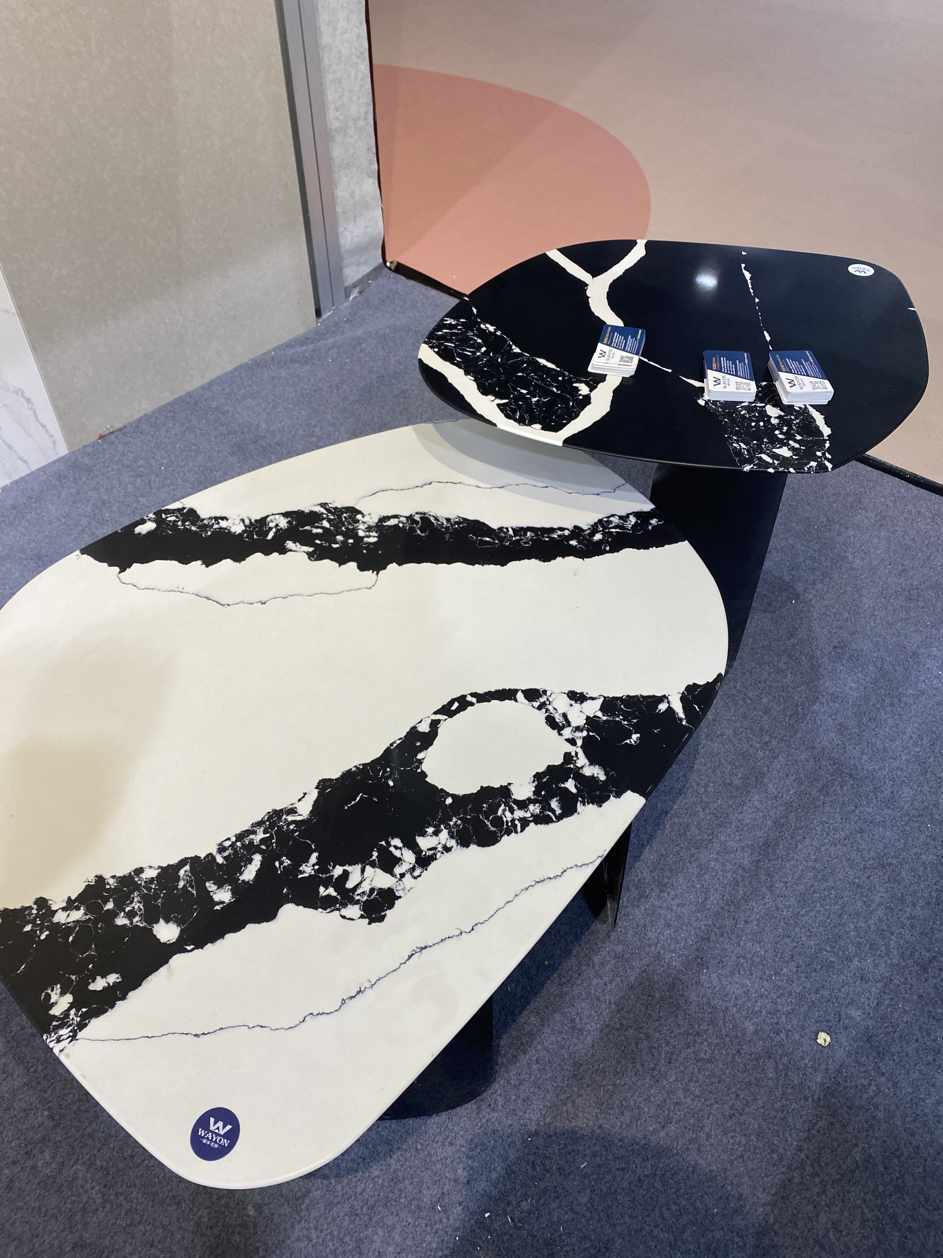 Tablero de mesa de cuarzo River Valley WG510