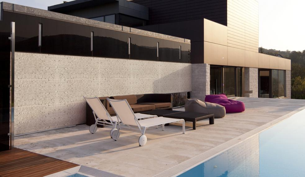[Paredes interiores y exteriores] Piedra flexible de alta calidad | Piedra blanda