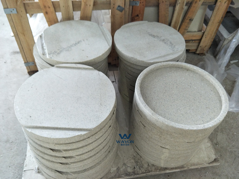 Encimera de mueble de terrazo