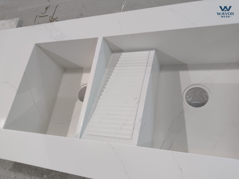 Encimera de cuarzo para tocador