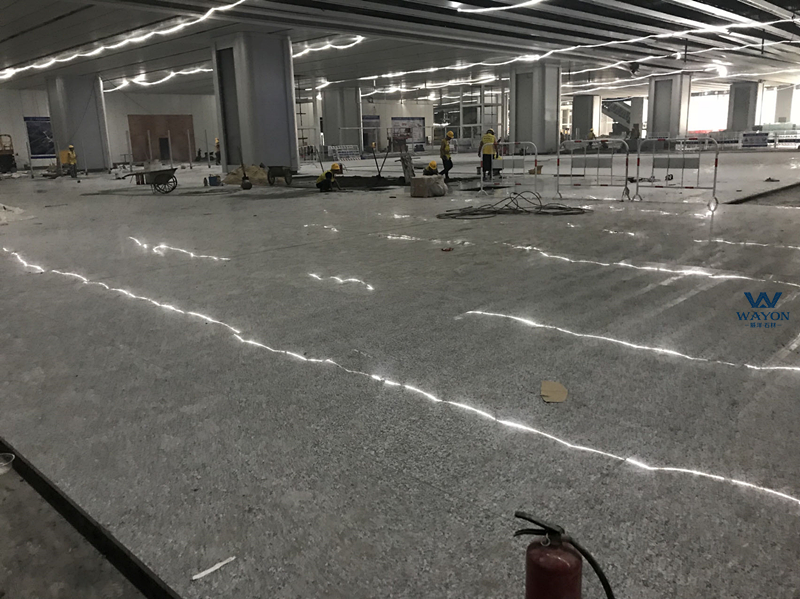 Estación Guangzhou Baiyun - Proyecto de granito