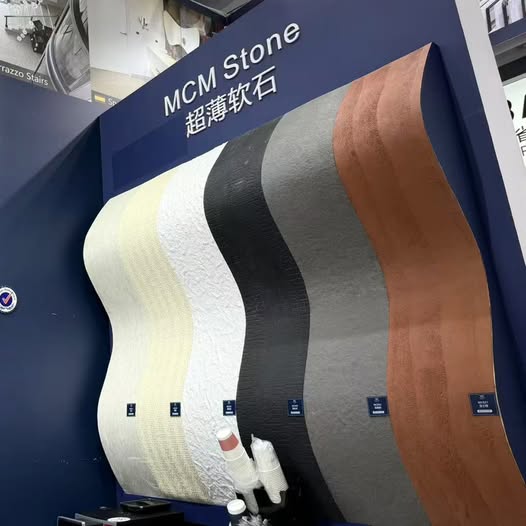 Piedra Wayon MCM | piedra flexible ultrafina para fachadas de edificios